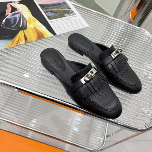 Replica Hermes Slippers For Women #1198146 $88.00 USD for Wholesale