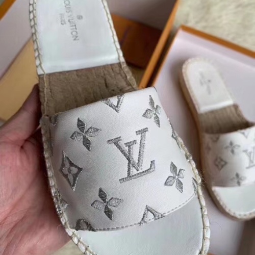 Replica Louis Vuitton Slippers For Women #1198159 $64.00 USD for Wholesale