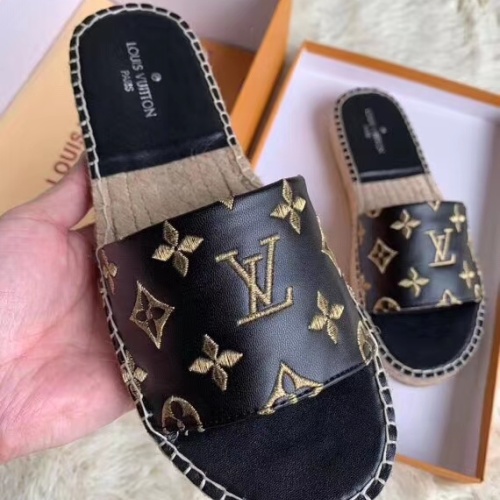 Replica Louis Vuitton Slippers For Women #1198160 $64.00 USD for Wholesale