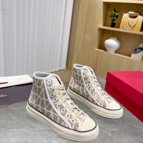 Wholesale Valentino High Tops Shoes For Women #1198227 $92.00 USD, Wholesale Quality Replica Valentino High Tops Shoes