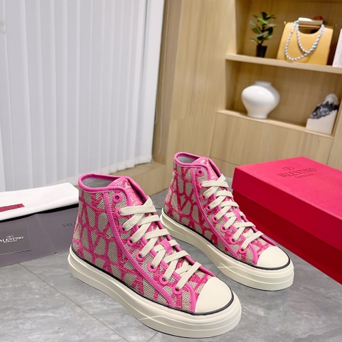 Wholesale Valentino High Tops Shoes For Women #1198229 $92.00 USD, Wholesale Quality Replica Valentino High Tops Shoes