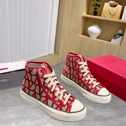 Wholesale Valentino High Tops Shoes For Women #1198231 $92.00 USD, Wholesale Quality Replica Valentino High Tops Shoes