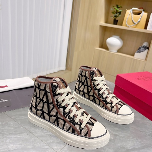 Wholesale Valentino High Tops Shoes For Women #1198234 $92.00 USD, Wholesale Quality Replica Valentino High Tops Shoes