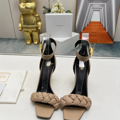 Replica Balmain Sandal For Women #1198253 $115.00 USD for Wholesale