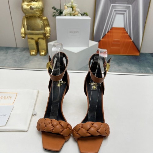 Replica Balmain Sandal For Women #1198254 $115.00 USD for Wholesale