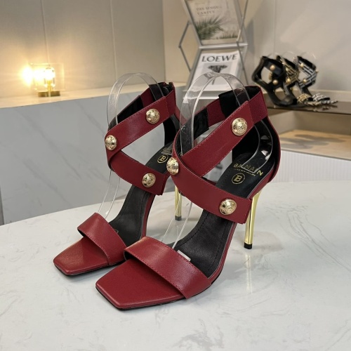 Wholesale Balmain Sandal For Women #1198258 $82.00 USD, Wholesale Quality Replica Balmain Sandal