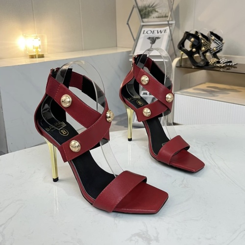 Replica Balmain Sandal For Women #1198258 $82.00 USD for Wholesale