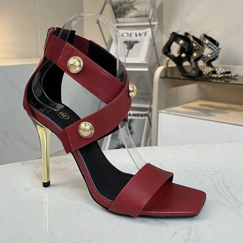 Replica Balmain Sandal For Women #1198258 $82.00 USD for Wholesale