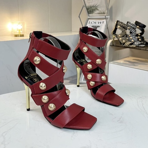 Replica Balmain Sandal For Women #1198261 $82.00 USD for Wholesale