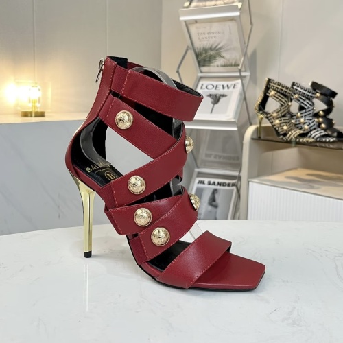 Replica Balmain Sandal For Women #1198261 $82.00 USD for Wholesale