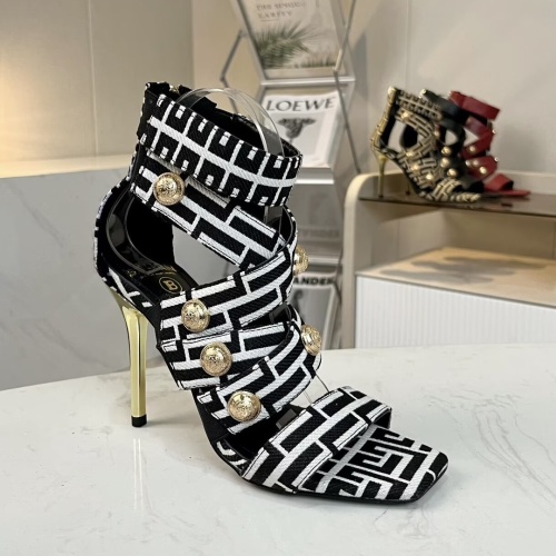 Replica Balmain Sandal For Women #1198266 $82.00 USD for Wholesale