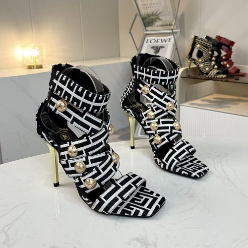 Replica Balmain Sandal For Women #1198266 $82.00 USD for Wholesale