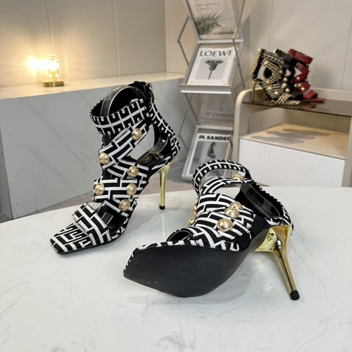 Replica Balmain Sandal For Women #1198266 $82.00 USD for Wholesale