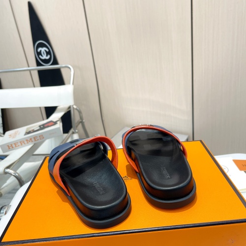 Replica Hermes Slippers For Men #1198283 $88.00 USD for Wholesale