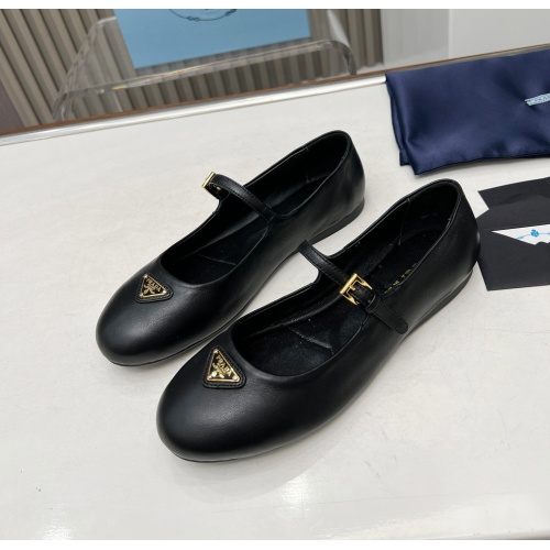 Wholesale Prada Flat Shoes For Women #1198293 $98.00 USD, Wholesale Quality Replica Prada Flat Shoes