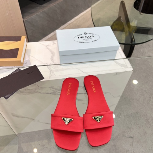 Replica Prada Slippers For Women #1198295 $64.00 USD for Wholesale