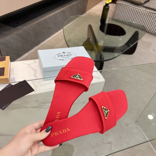 Replica Prada Slippers For Women #1198295 $64.00 USD for Wholesale