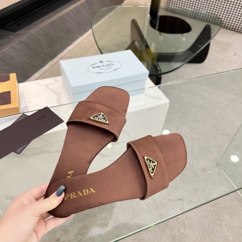 Replica Prada Slippers For Women #1198296 $64.00 USD for Wholesale