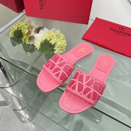 Replica Valentino Slippers For Women #1198327 $82.00 USD for Wholesale