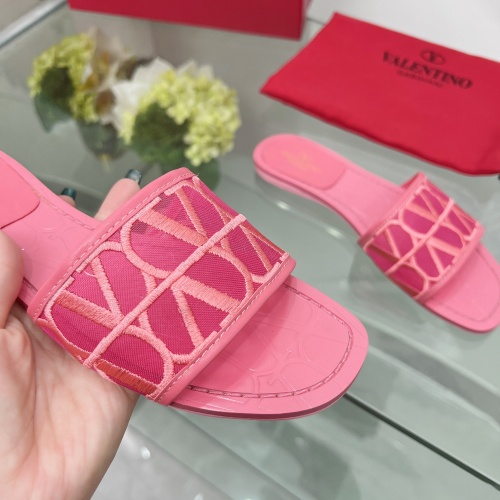 Replica Valentino Slippers For Women #1198327 $82.00 USD for Wholesale