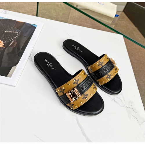 Wholesale Louis Vuitton Slippers For Women #1198359 $64.00 USD, Wholesale Quality Replica Louis Vuitton Slippers