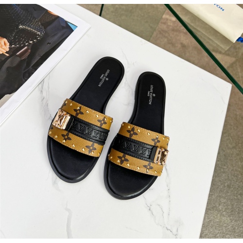 Replica Louis Vuitton Slippers For Women #1198359 $64.00 USD for Wholesale