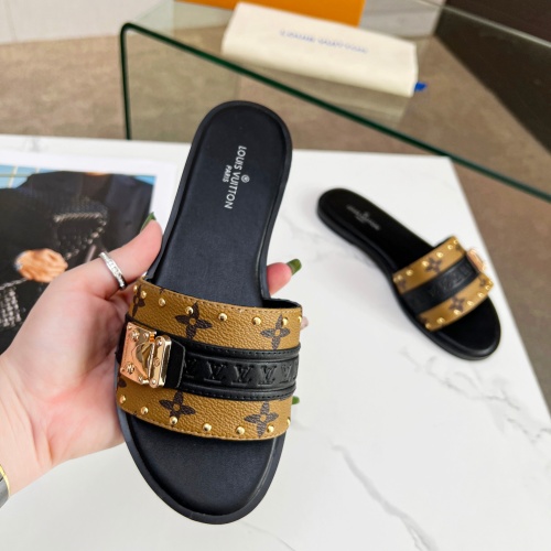 Replica Louis Vuitton Slippers For Women #1198359 $64.00 USD for Wholesale