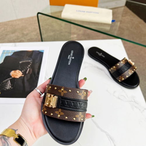 Replica Louis Vuitton Slippers For Women #1198360 $64.00 USD for Wholesale