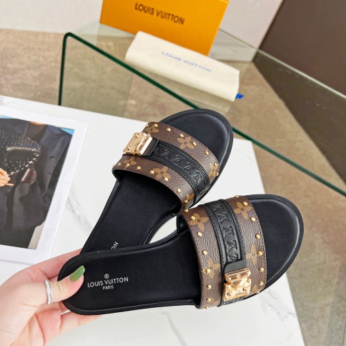 Replica Louis Vuitton Slippers For Women #1198360 $64.00 USD for Wholesale