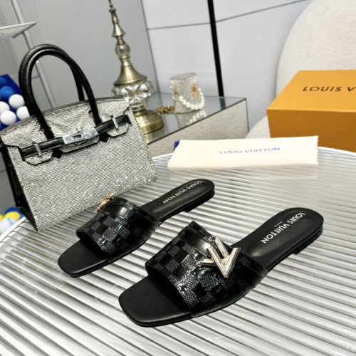 Wholesale Louis Vuitton Slippers For Women #1198370 $80.00 USD, Wholesale Quality Replica Louis Vuitton Slippers