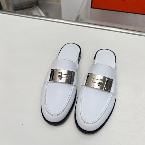 Replica Hermes Slippers For Women #1198412 $98.00 USD for Wholesale