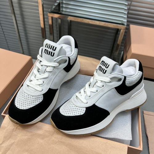 Wholesale MIU MIU Casual Shoes For Women #1198418 $102.00 USD, Wholesale Quality Replica MIU MIU Casual Shoes