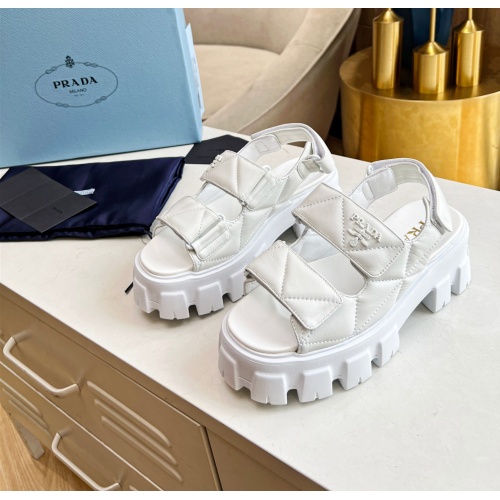 Wholesale Prada Sandal For Women #1198422 $102.00 USD, Wholesale Quality Replica Prada Sandal