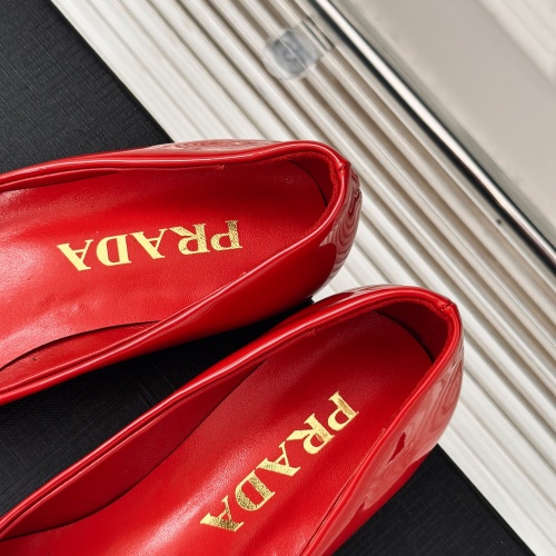 Replica Prada Flat Shoes For Women #1198424 $112.00 USD for Wholesale