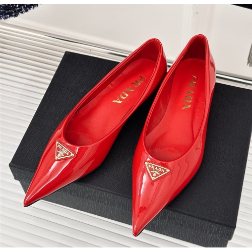 Wholesale Prada Flat Shoes For Women #1198427 $112.00 USD, Wholesale Quality Replica Prada Flat Shoes