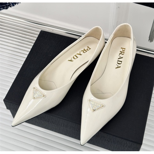 Wholesale Prada Flat Shoes For Women #1198428 $112.00 USD, Wholesale Quality Replica Prada Flat Shoes