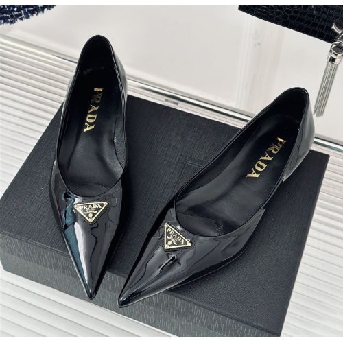 Wholesale Prada Flat Shoes For Women #1198429 $112.00 USD, Wholesale Quality Replica Prada Flat Shoes