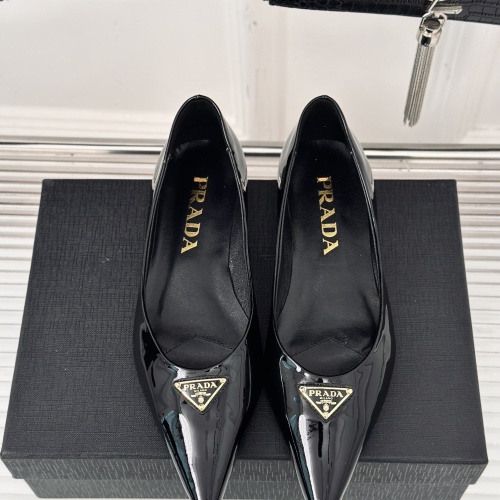 Replica Prada Flat Shoes For Women #1198429 $112.00 USD for Wholesale