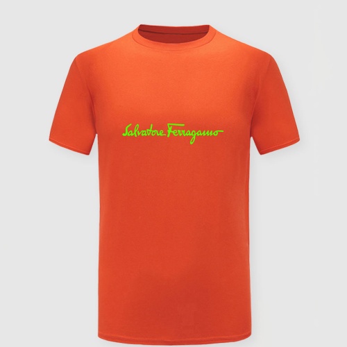 Wholesale Salvatore Ferragamo T-Shirts Short Sleeved For Men #1198464 $25.00 USD, Wholesale Quality Replica Salvatore Ferragamo T-Shirts