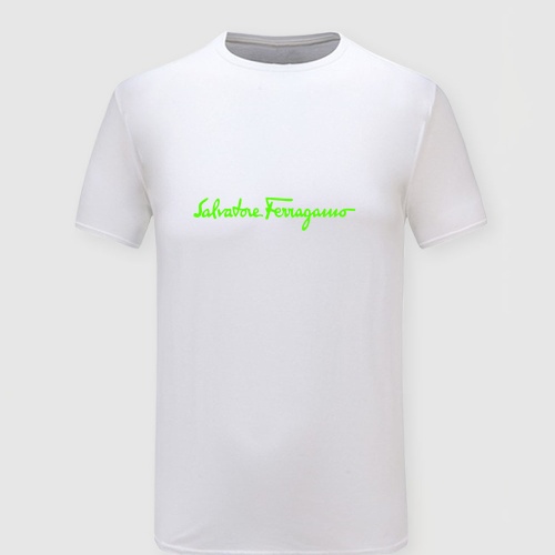 Wholesale Salvatore Ferragamo T-Shirts Short Sleeved For Men #1198466 $25.00 USD, Wholesale Quality Replica Salvatore Ferragamo T-Shirts