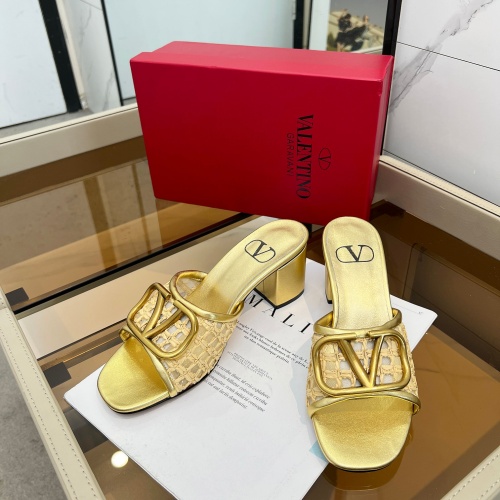 Replica Valentino Slippers For Women #1198492 $88.00 USD for Wholesale