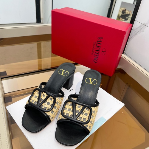 Replica Valentino Slippers For Women #1198493 $88.00 USD for Wholesale