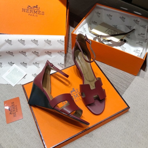 Wholesale Hermes Sandal For Women #1198496 $96.00 USD, Wholesale Quality Replica Hermes Sandal