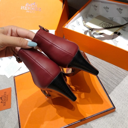 Replica Hermes Sandal For Women #1198496 $96.00 USD for Wholesale