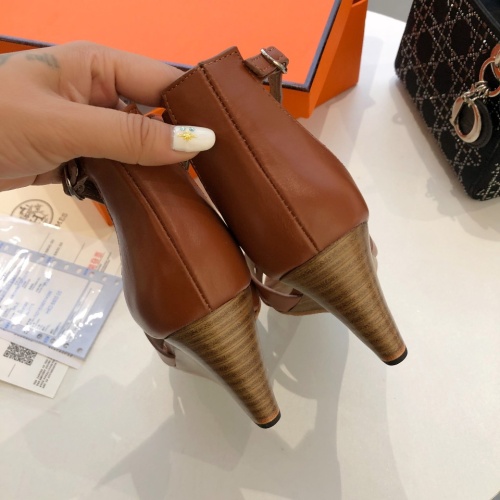 Replica Hermes Sandal For Women #1198498 $96.00 USD for Wholesale