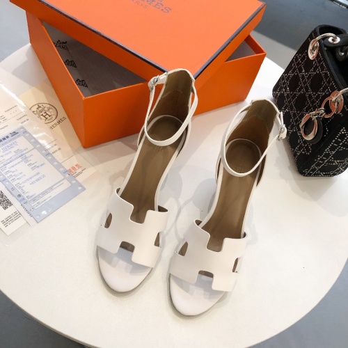 Replica Hermes Sandal For Women #1198499 $96.00 USD for Wholesale