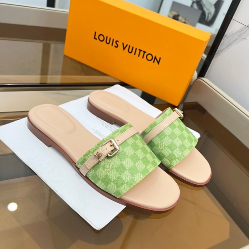 Replica Louis Vuitton Slippers For Women #1198503 $82.00 USD for Wholesale