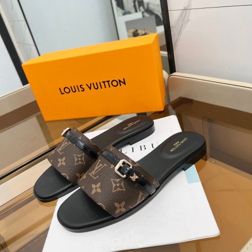 Wholesale Louis Vuitton Slippers For Women #1198504 $82.00 USD, Wholesale Quality Replica Louis Vuitton Slippers