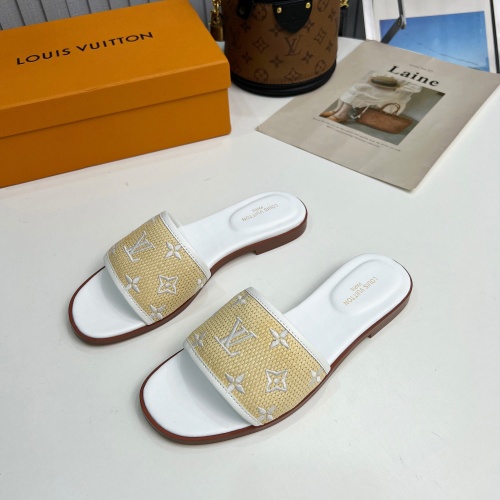 Wholesale Louis Vuitton Slippers For Women #1198505 $85.00 USD, Wholesale Quality Replica Louis Vuitton Slippers