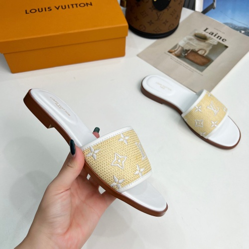 Replica Louis Vuitton Slippers For Women #1198505 $85.00 USD for Wholesale